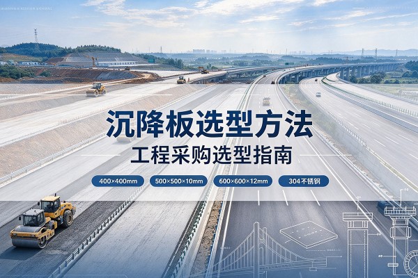 祁东沉降板选择方法