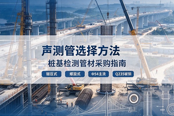 祁东声测管选型标准