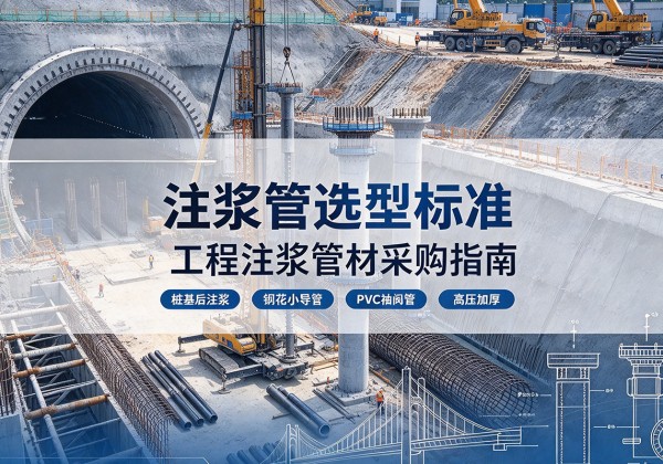 祁东注浆管选型标准